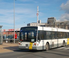 Bus 3212 te Osotende station.